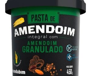 Pasta de Amendoim Integral Granulado – 450g
