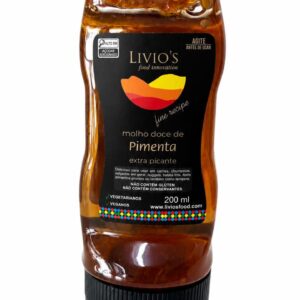 Molho Doce de Pimenta Livio’s Extra Picante – 200ml