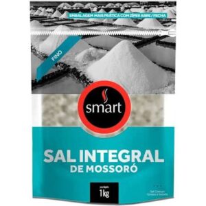 Sal Integral de Mossoró Fino Smart – 1Kg